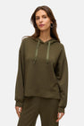 Sweater met kap - groen