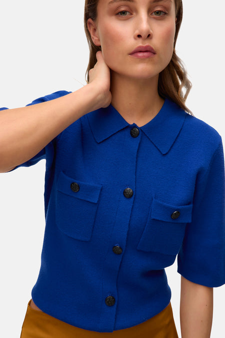 Gilet - blauw