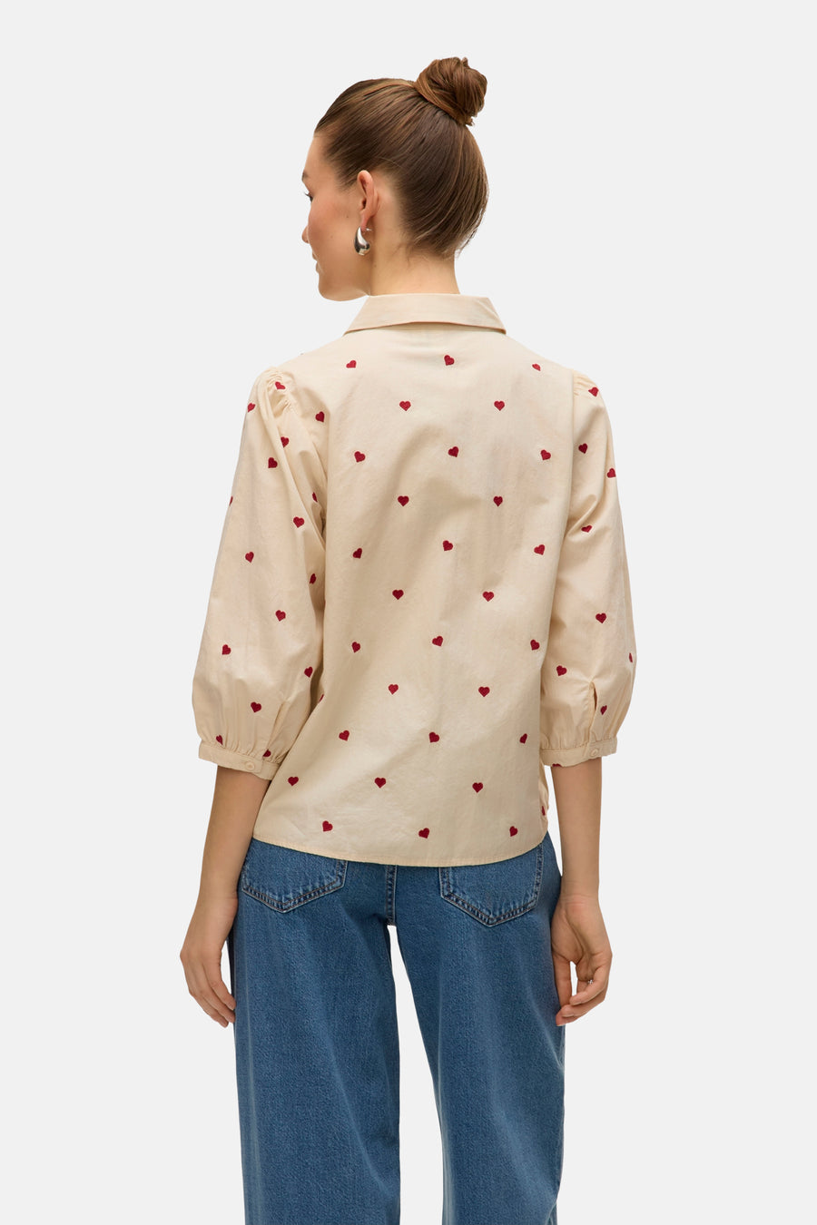 Hemd met korte mouwen - beige - VERO MODA®
