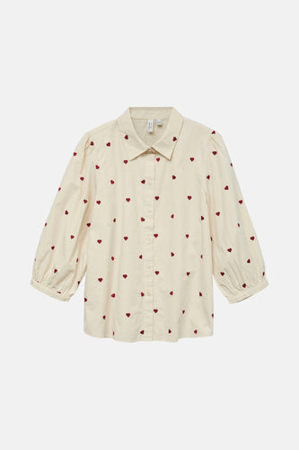 Hemd met korte mouwen - beige - VERO MODA®