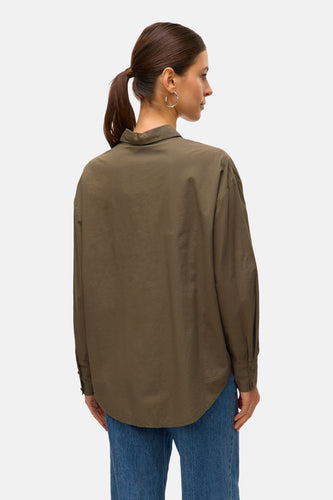 Hemd met lange mouwen - khaki - VERO MODA® - 6