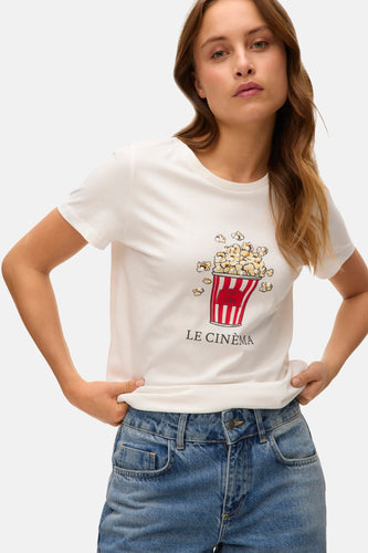 T-shirt met korte mouwen - wit - VERO MODA®