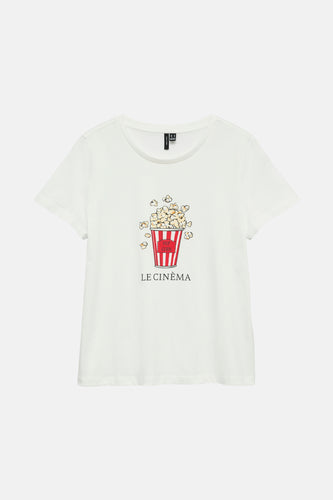 T-shirt met korte mouwen - wit - VERO MODA®