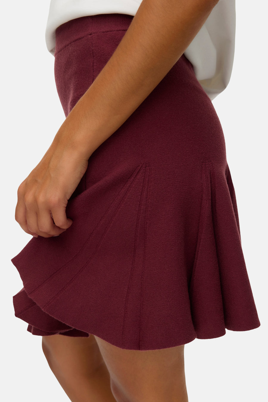 Jupe courte - Bordeaux - VERO MODA®