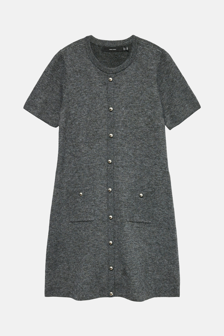 Robe à manches courtes - gris - VERO MODA®
