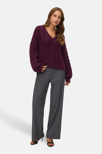 Broek - grijs - VERO MODA®