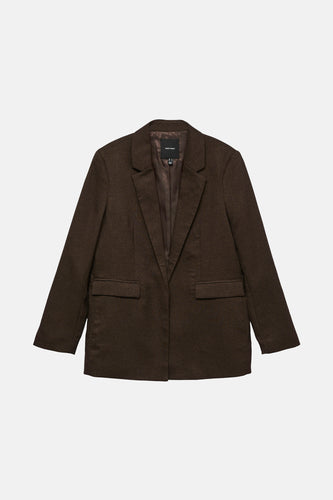 Bruine blazer van Vero Moda.