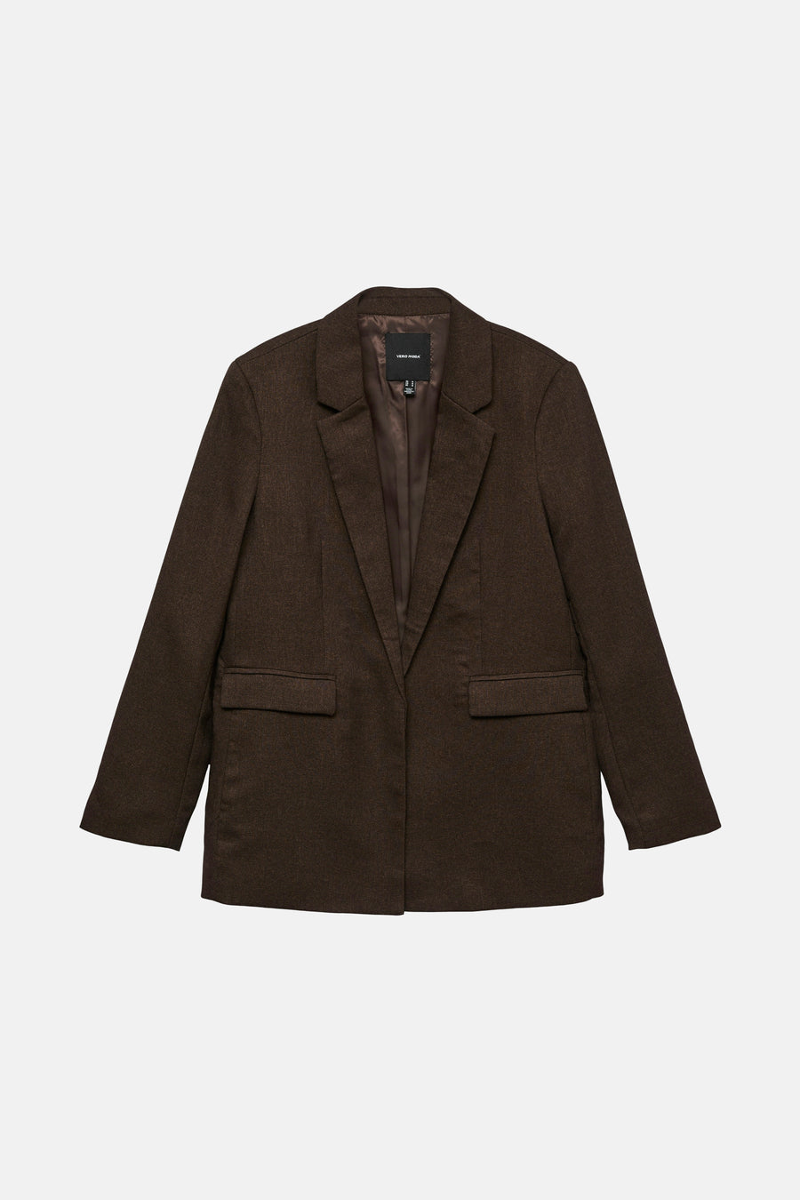 Bruine blazer van Vero Moda.