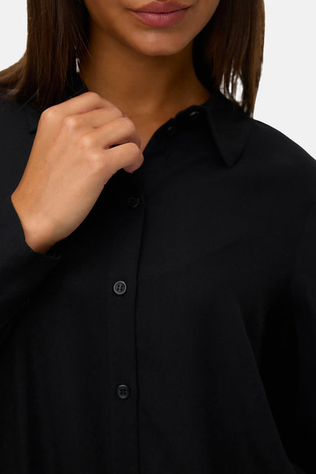 Hemd (lange mouwen) Zwart - VERO MODA®