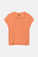 VMNINA SS CROCHET O-NECK T-SHIRT JRS BTQ