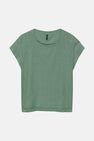 VMNINA SS CROCHET O-NECK T-SHIRT JRS BTQ