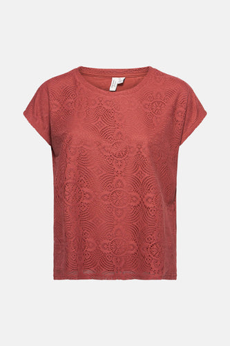 Blouse à manches courtes - brun - VERO MODA®