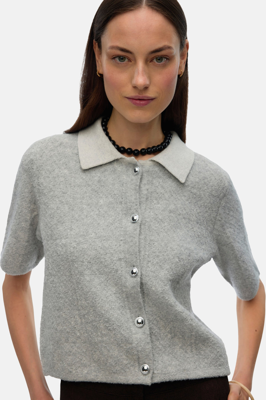 Gilet - gris - VERO MODA® - 4