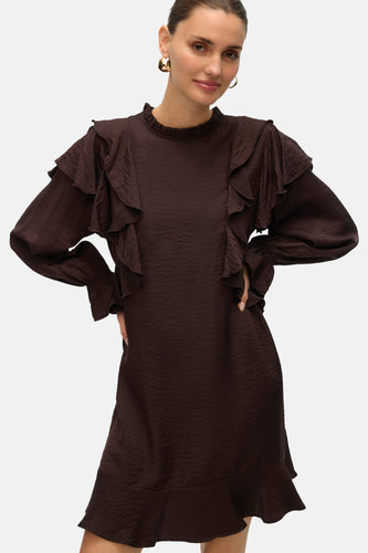 Robe à manches longues - brun - VERO MODA®