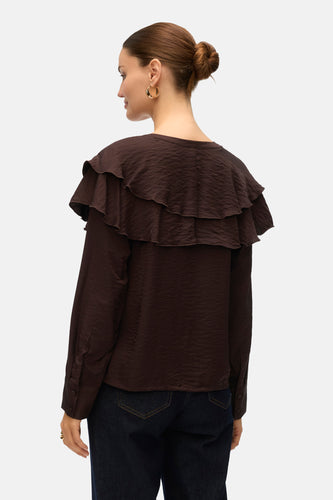 Hemd met lange mouwen - bruin - VERO MODA®