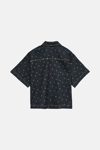 Chemise à manches courtes - mid blue denim - VERO MODA®