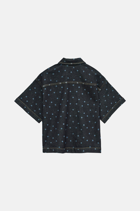 VMTHEA SS PATTERN MIX DNM SHIRT RA369