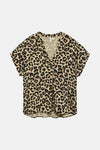 Blouse (korte mouwen) bruin - VERO MODA®