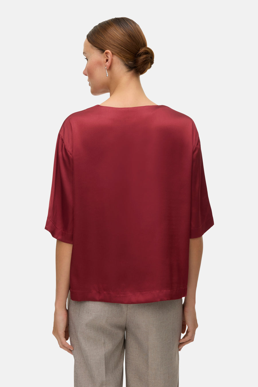 Blouse met korte mouwen - rood - VERO MODA®