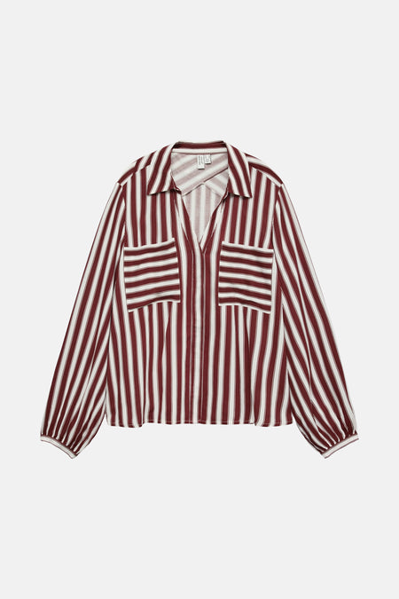 Hemd (lange mouwen) Rood - VERO MODA®