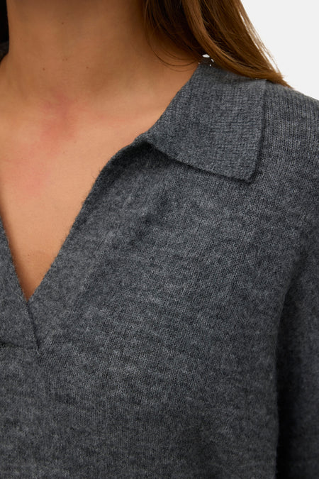 VMLEFILE LS POLONECK PULLOVER NOOS