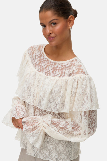 Blouse (lange mouwen) wit - VERO MODA®