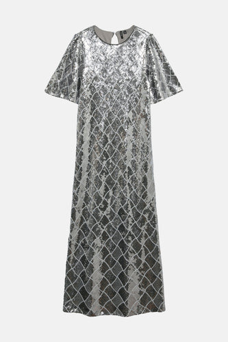 Robe à manches courtes - Argenté - VERO MODA®