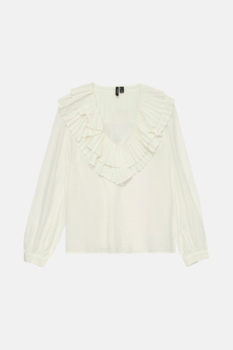 Blouse met lange mouwen - wit - VERO MODA®