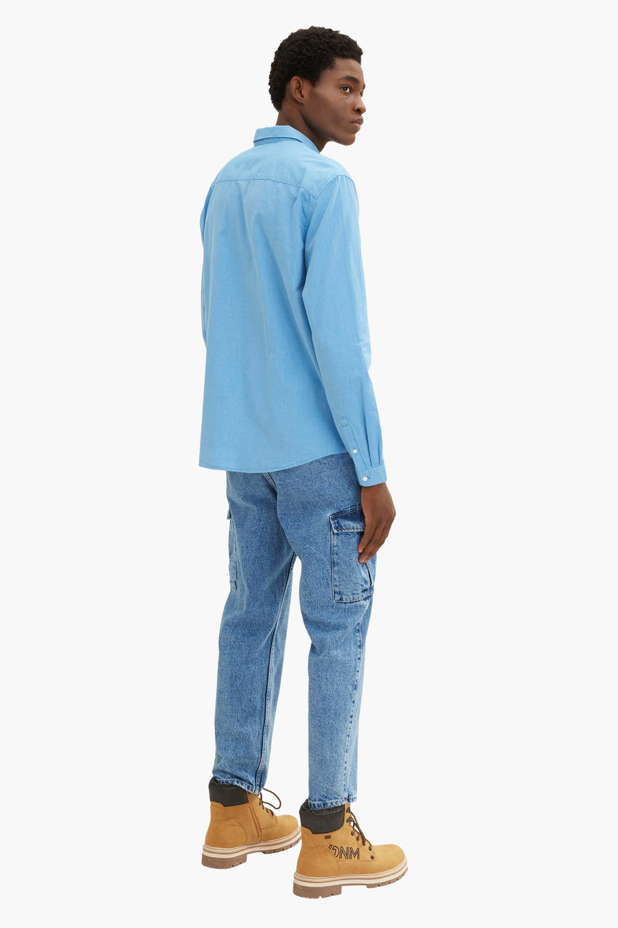 Hemd met lange mouwen - blauw