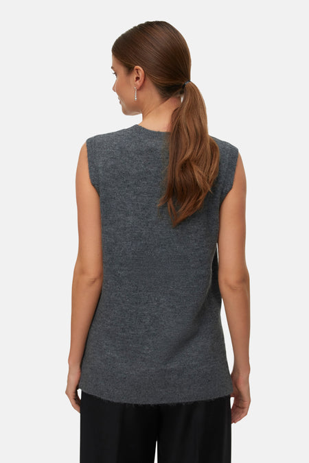 VMLEFILE SL O-NECK PULLOVER NOOS