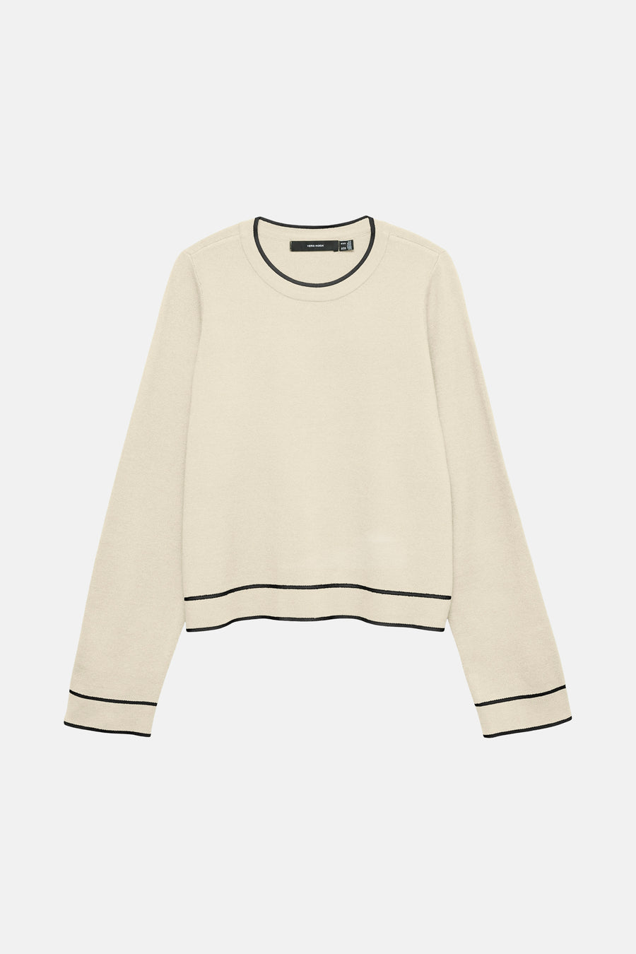 Trui met ronde hals ecru - VERO MODA® - VERO MODA®