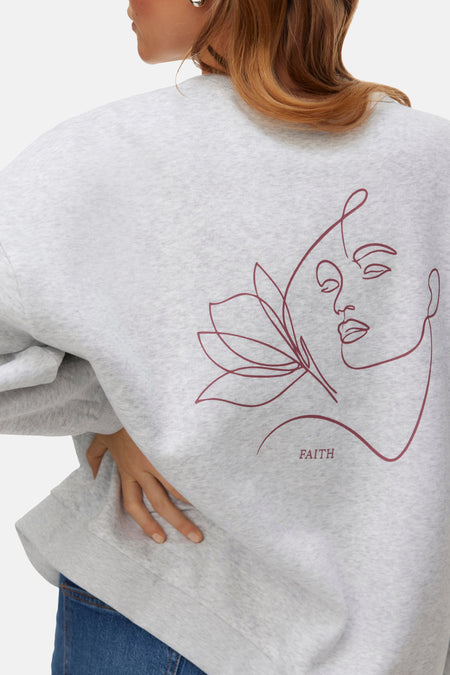 Sweat col O gris - VERO MODA®