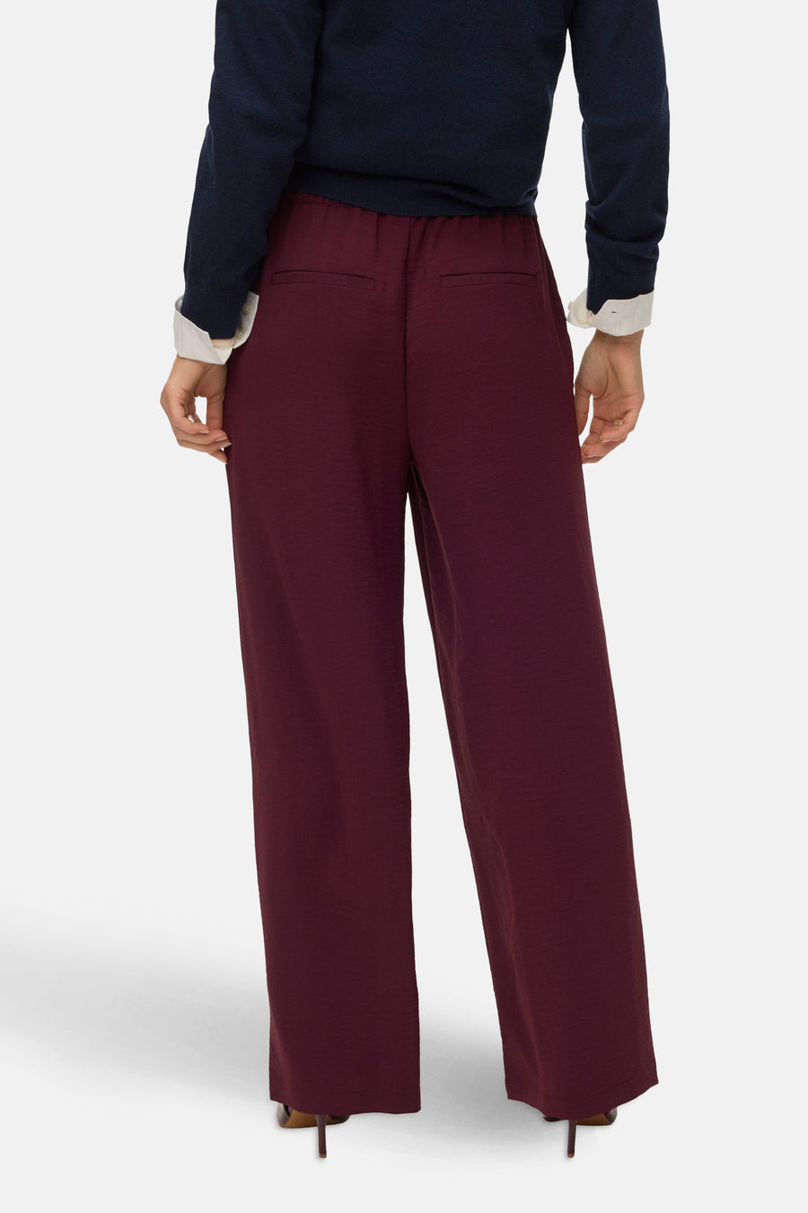 Broek - Bordeaux - VERO MODA®
