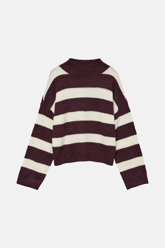Pull met ronde hals - rood - VERO MODA®