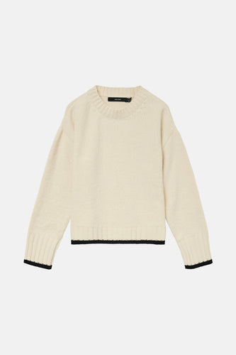 Pull à col rond - écru - VERO MODA®