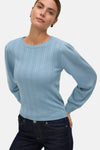 Trui met ronde hals Blauw - VERO MODA®