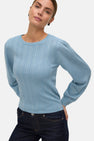 Trui met ronde hals Blauw - VERO MODA®