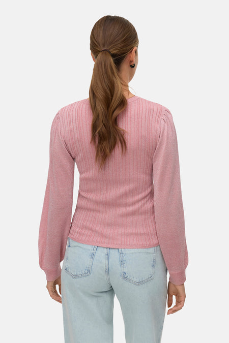 VMTALIA LS O-NECK PULLOVER BOO WA