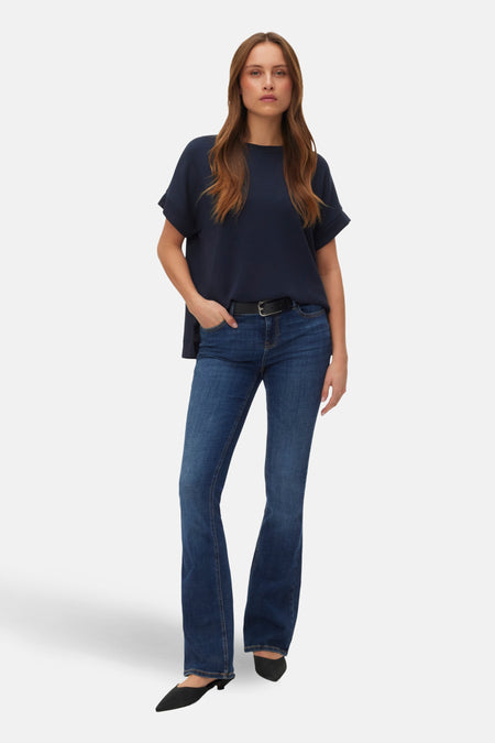 Top uni manche courte bleu - VERO MODA®