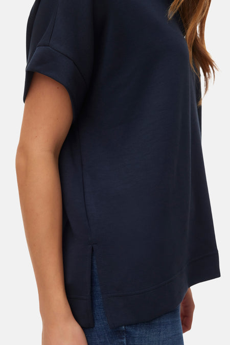 Top uni manche courte bleu - VERO MODA®