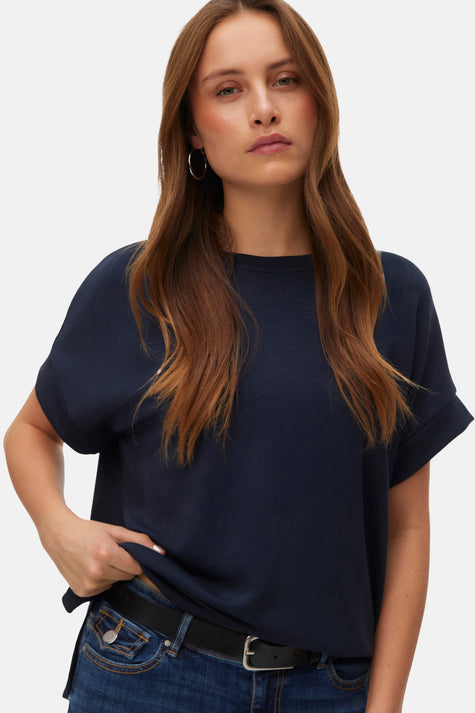 T-shirt met korte mouwen - blauw