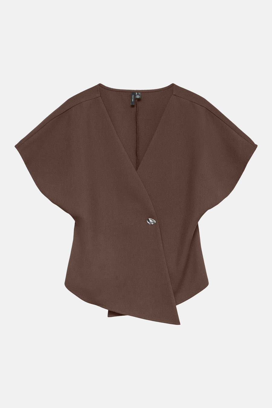 Blouse (korte mouwen) bruin - VERO MODA®