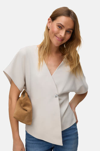 Blouse (korte mouwen) beige - VERO MODA®