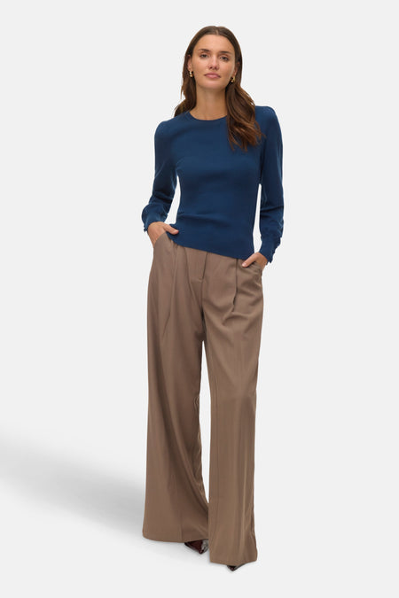 Pull col O bleu - VERO MODA®