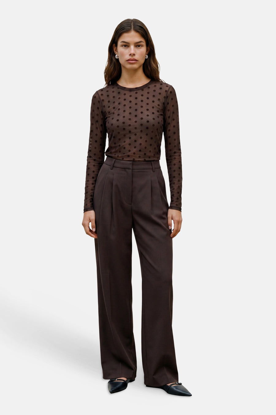 T-shirt met lange mouwen - Chocolate Torte