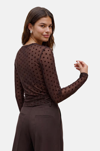 T-shirt met lange mouwen - Chocolate Torte