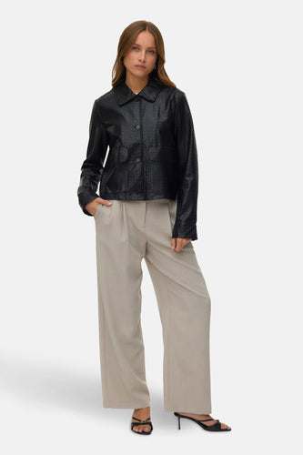 VMBELLIS LS SHORT COATED JACKET WVN EXP