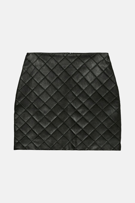 VMPHI HW SHORT COATED SKIRT WVN EXP