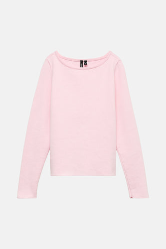 Pull met ronde hals - roze - VERO MODA®