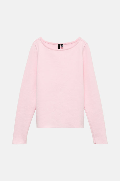 VMLUNA LS BOATNECK KNIT PULLOVER EXP